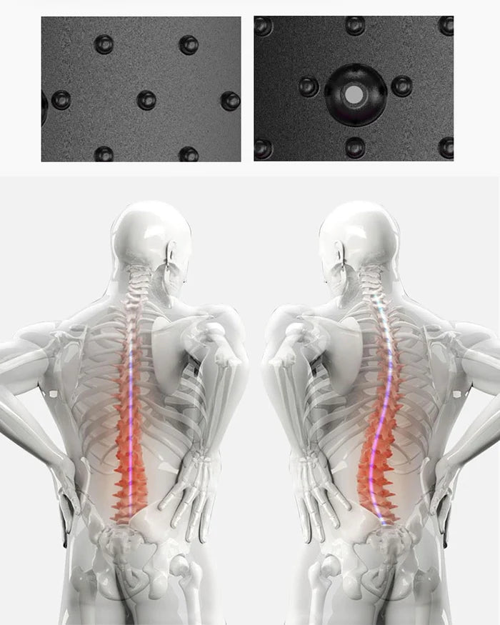 MASSAGEADOR MAGNETOTERAPIA - LOMBAR, COSTAS, CINTURA & CERVICAL - ALIVIO DA DOR